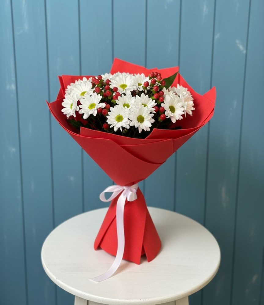 Букет цветов из: Хризантемы в Стерлитамаке