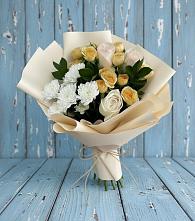 Букет цветов из:  Розы и Хризантемы в Стерлитамаке