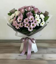 Букет цветов из:  Хризантемы и Розы в Стерлитамаке