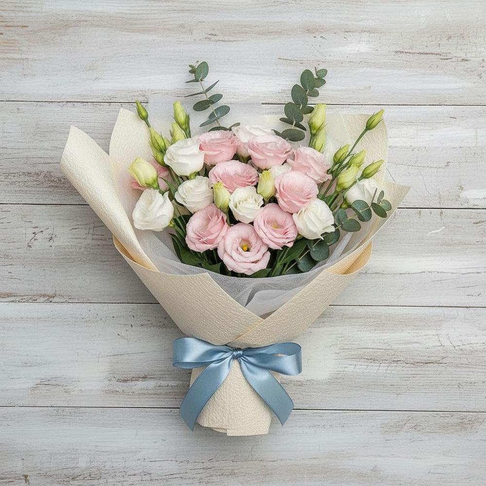 Букет цветов из: Лизиантусы в Стерлитамаке